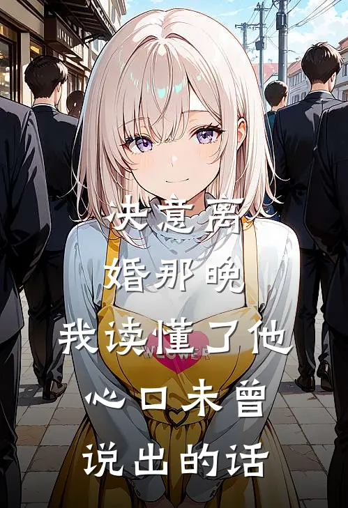 决意离婚那晚，我读懂了他心口未曾说出的话