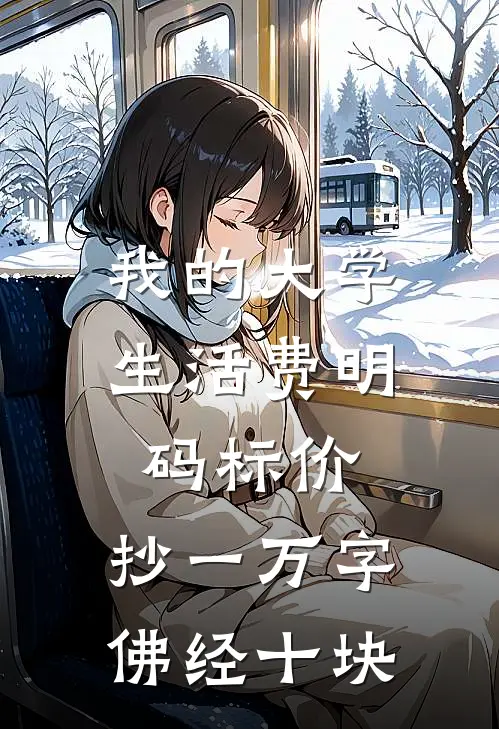 我的大学生活费明码标价，抄一万字佛经十块