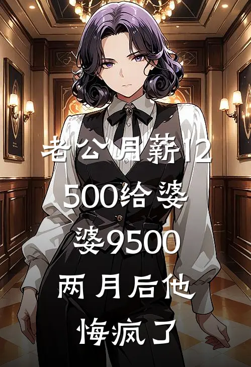 老公月薪12500给婆婆9500，两月后他悔疯了