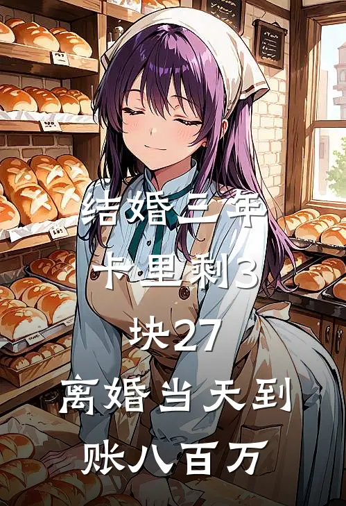 结婚三年卡里剩3块27，离婚当天到账八百万
