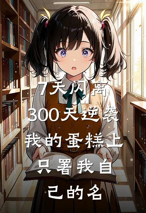 7天闪离，300天逆袭：我的蛋糕上，只署我自己的名
