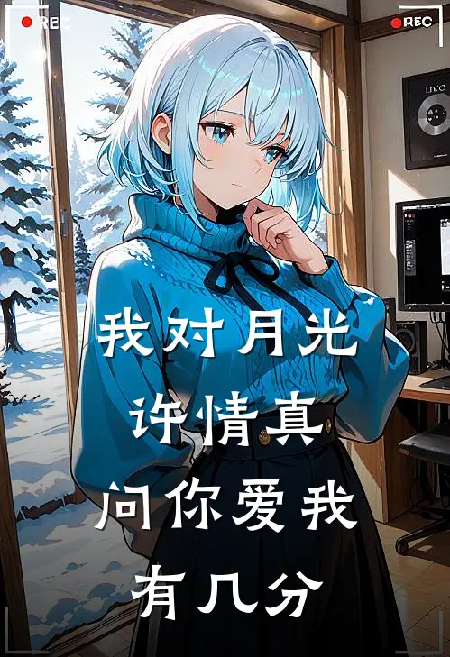 我对月光许情真，问你爱我有几分