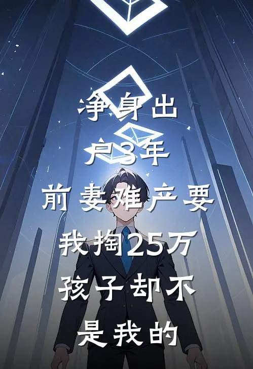 净身出户3年，前妻难产要我掏25万，孩子却不是我的