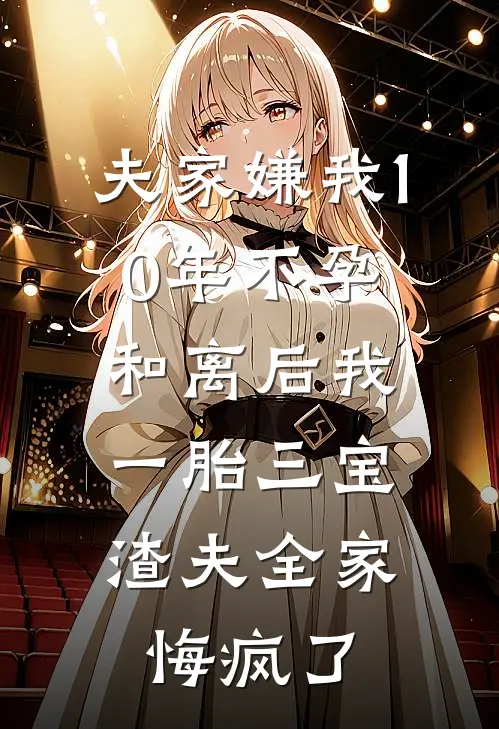 夫家嫌我10年不孕，和离后我一胎三宝，渣夫全家悔疯了