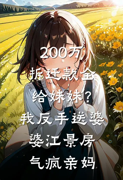 200万拆迁款全给妹妹？我反手送婆婆江景房，气疯亲妈