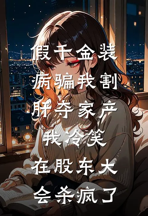 假千金装病骗我割肝夺家产，我冷笑，在股东大会杀疯了