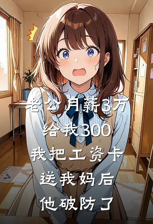 老公月薪3万给我300，我把工资卡送我妈后，他破防了