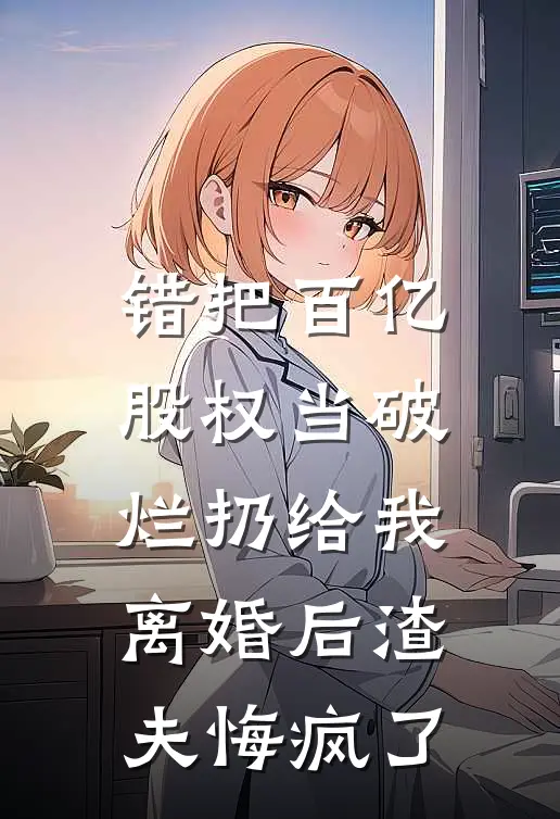 错把百亿股权当破烂扔给我，离婚后渣夫悔疯了