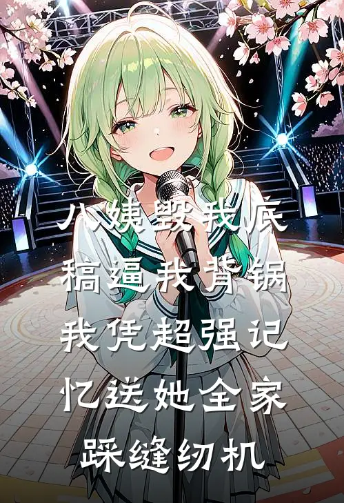 八姨毁我底稿逼我背锅，我凭超强记忆送她全家踩缝纫机