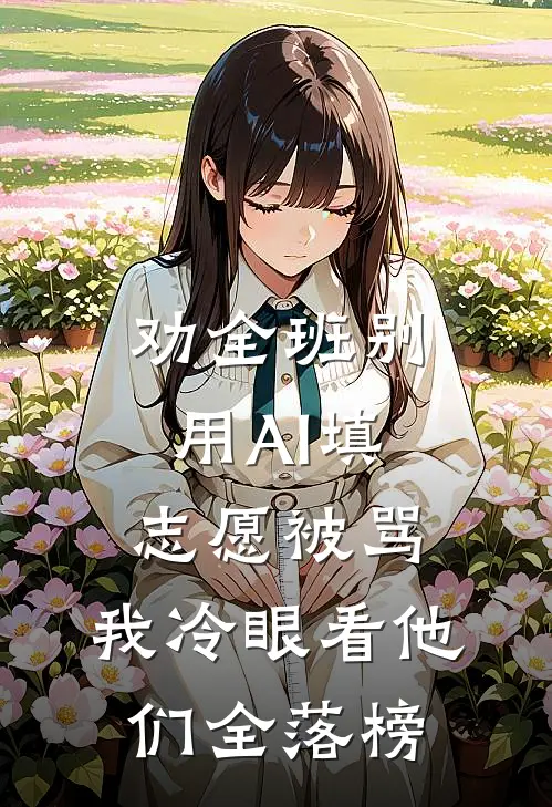 劝全班别用AI填志愿被骂，我冷眼看他们全落榜