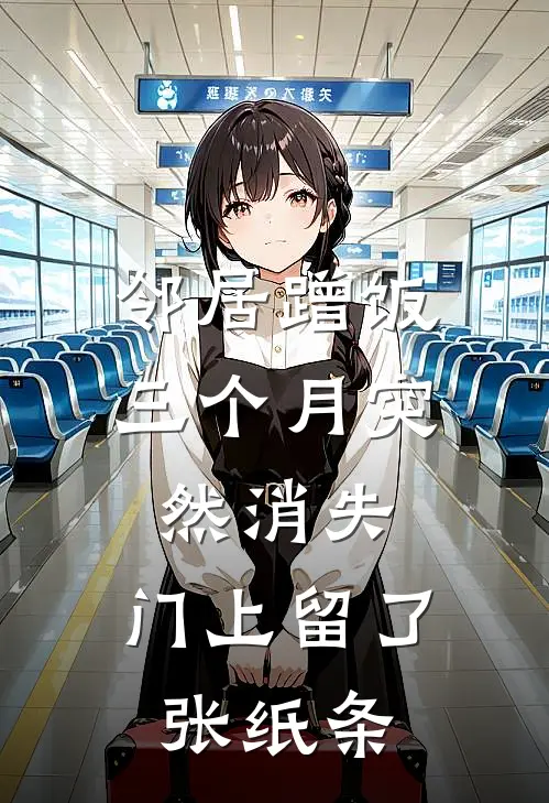邻居蹭饭三个月突然消失，门上留了张纸条