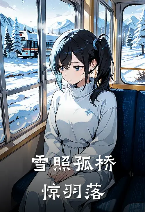 雪照孤桥惊羽落