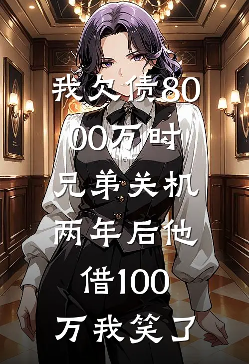 我欠债8000万时兄弟关机，两年后他借100万我笑了