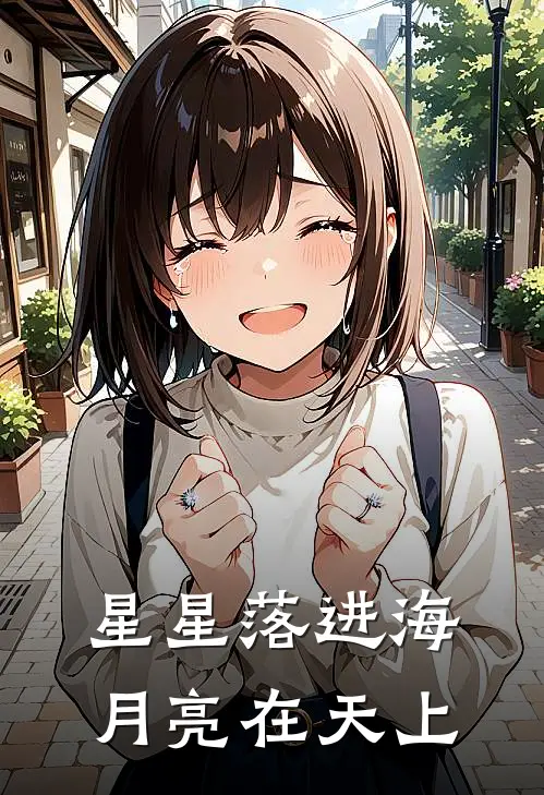 星星落进海，月亮在天上
