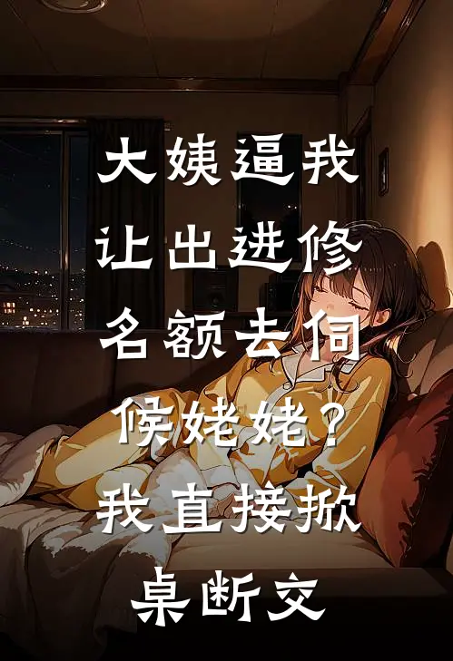 大姨逼我让出进修名额去伺候姥姥？我直接掀桌断交