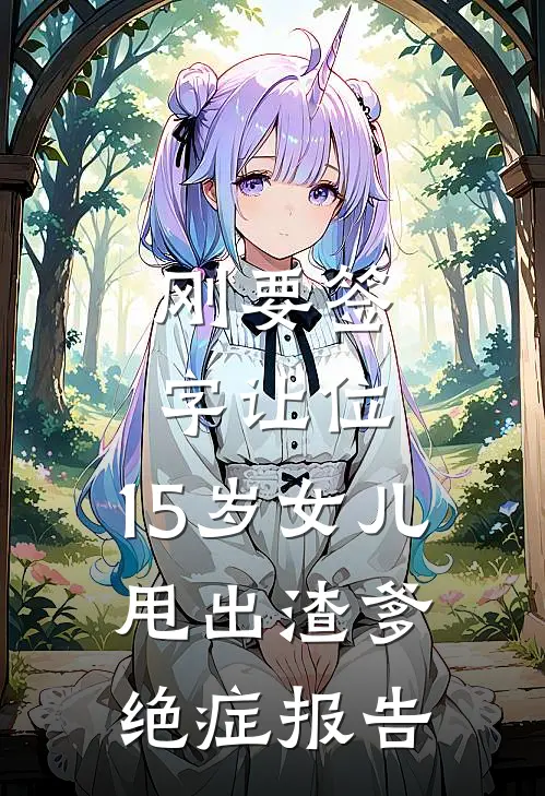 刚要签字让位，15岁女儿甩出渣爹绝症报告