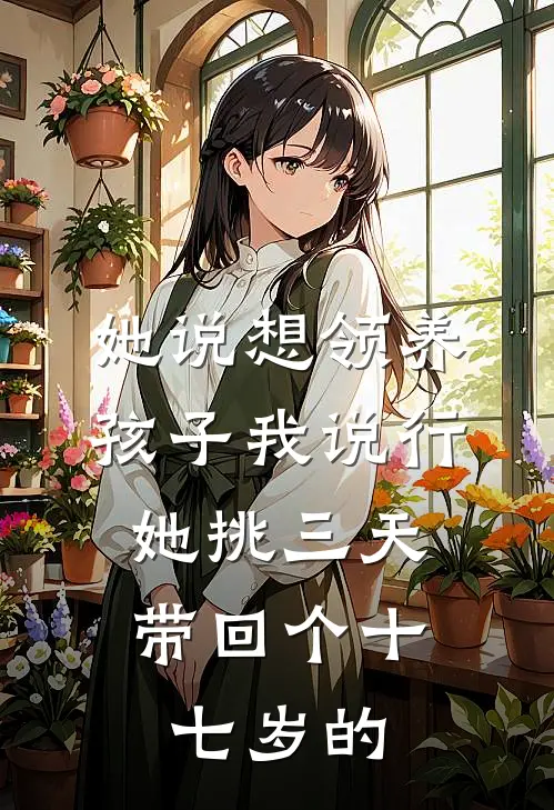 她说想领养孩子我说行，她挑三天，带回个十七岁的
