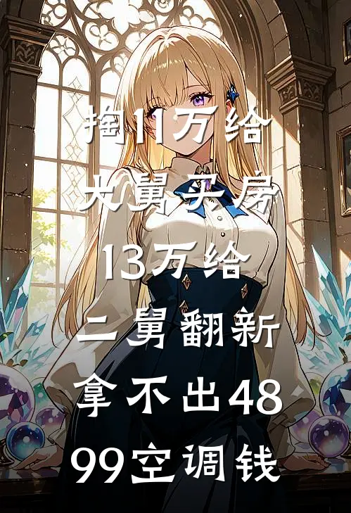 掏11万给大舅买房13万给二舅翻新，拿不出4899空调钱