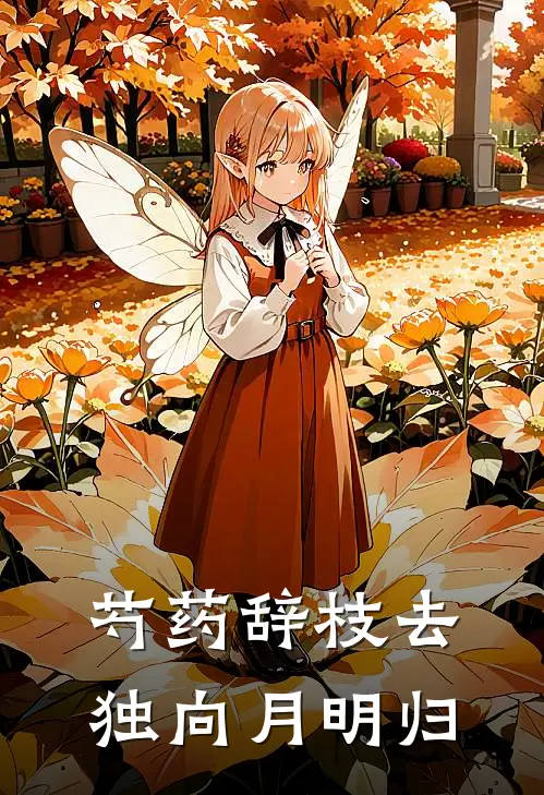 芍药辞枝去，独向月明归