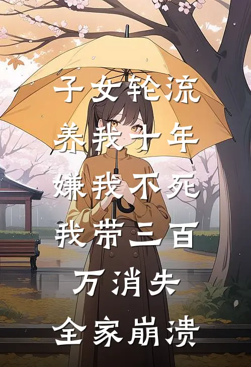 子女轮流养我十年嫌我不死，我带三百万消失，全家崩溃