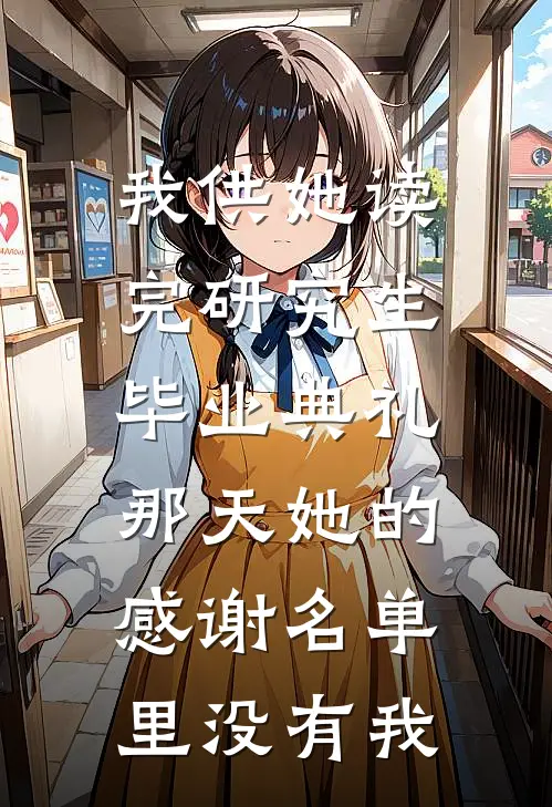 我供她读完研究生，毕业典礼那天她的感谢名单里没有我