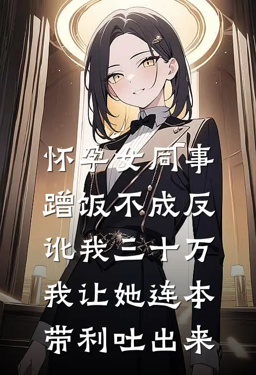 怀孕女同事蹭饭不成反讹我三十万，我让她连本带利吐出来