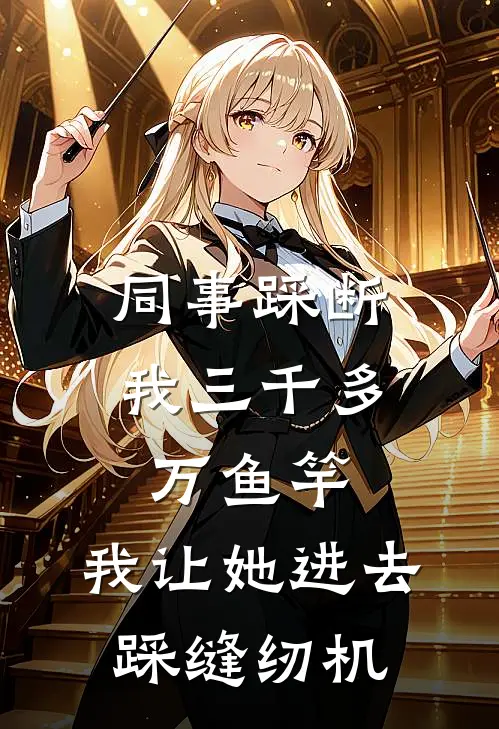 同事踩断我三千多万鱼竿，我让她进去踩缝纫机