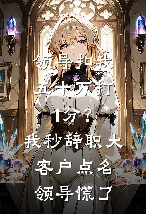 领导扣我五十万打1分？我秒辞职，大客户点名领导慌了