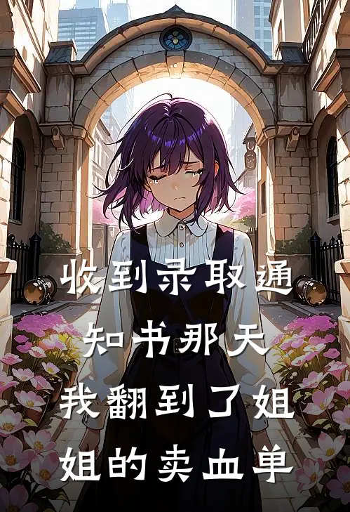收到录取通知书那天，我翻到了姐姐的卖血单