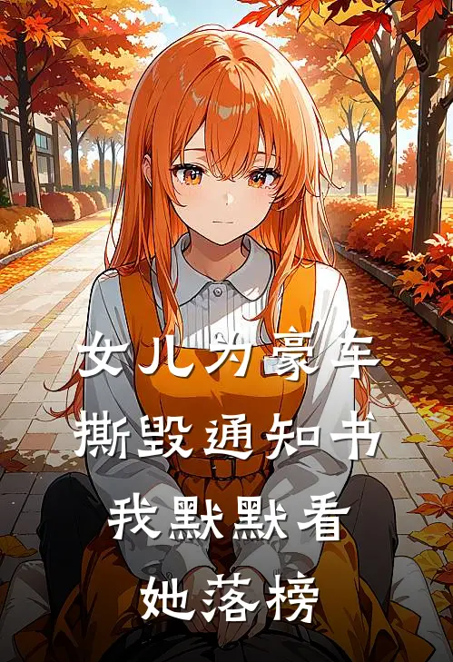 女儿为豪车撕毁通知书，我默默看她落榜