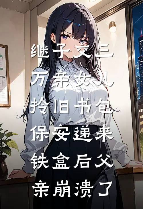 继子交三万亲女儿拎旧书包，保安递来铁盒后父亲崩溃了