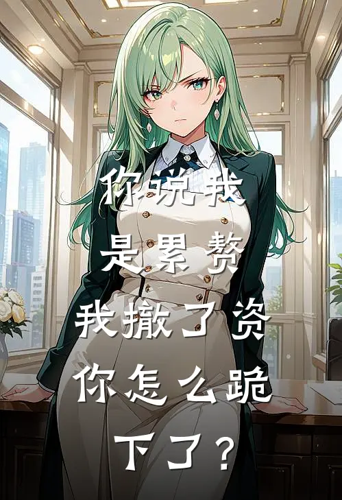 你说我是累赘，我撤了资，你怎么跪下了？