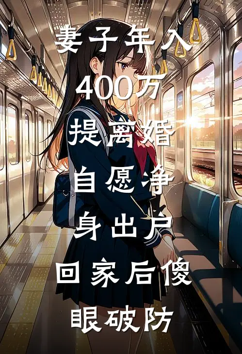 妻子年入400万提离婚，自愿净身出户，回家后傻眼破防