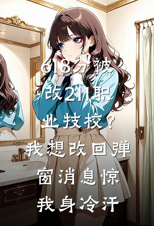 618分被改211职业技校？我想改回，弹窗消息惊我身冷汗