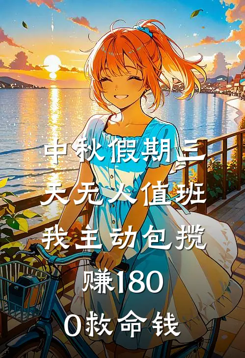 中秋假期三天无人值班，我主动包揽，赚1800救命钱