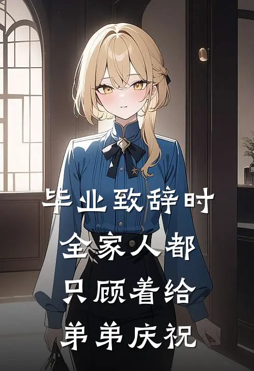毕业致辞时，全家人都只顾着给弟弟庆祝