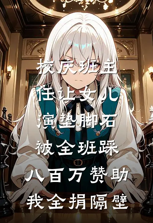 校庆班主任让女儿演“垫脚石”被全班踩，八百万赞助我全捐隔壁