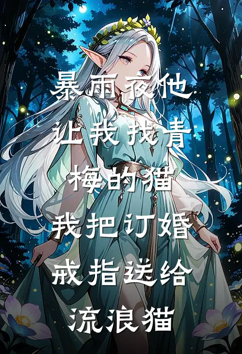暴雨夜他让我找青梅的猫，我把订婚戒指送给流浪猫