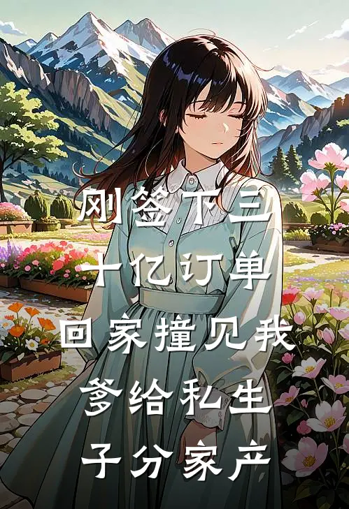 刚签下三十亿订单，回家撞见我爹给私生子分家产