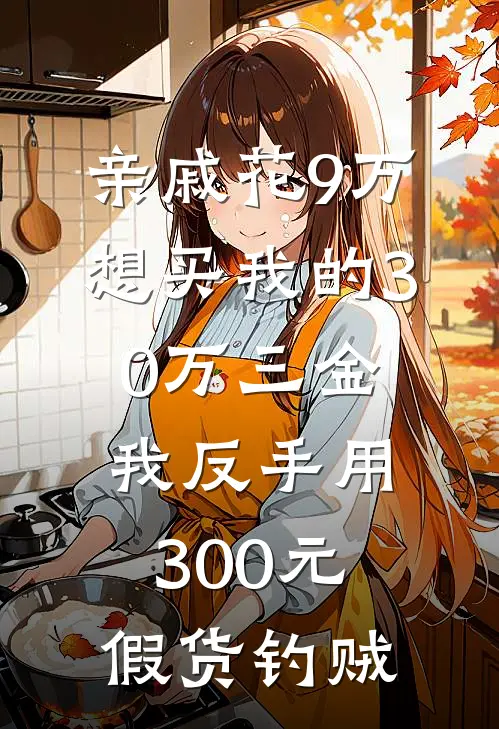 亲戚花9万想买我的30万三金，我反手用300元假货钓贼