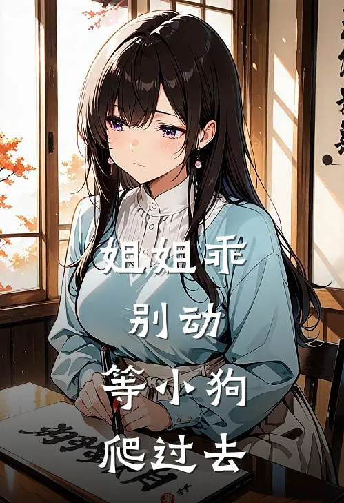 姐姐乖，别动，等小狗爬过去