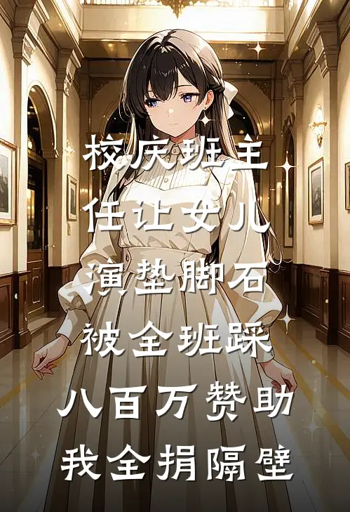 校庆班主任让女儿演垫脚石被全班踩，八百万赞助我全捐隔壁