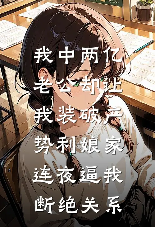 我中两亿老公却让我装破产，势利娘家连夜逼我断绝关系