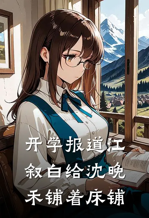 开学报道江叙白给沈晚禾铺着床铺
