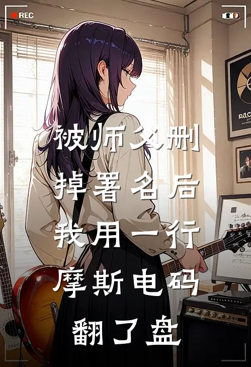 被师父删掉署名后，我用一行摩斯电码翻了盘