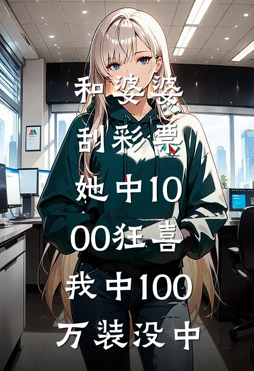 和婆婆刮彩票，她中1000狂喜，我中100万装没中