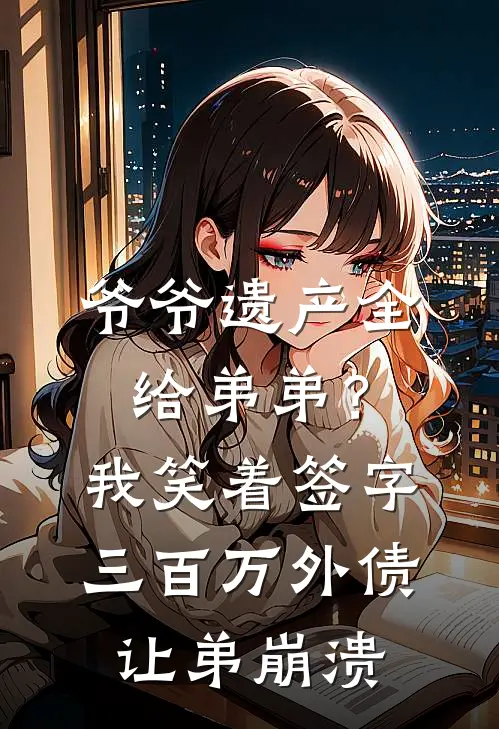 爷爷遗产全给弟弟？我笑着签字，三百万外债让弟崩溃小敏陆辰完本小说大全_免费小说免费阅读爷爷遗产全给弟弟？我笑着签字，三百万外债让弟崩溃(小敏陆辰)