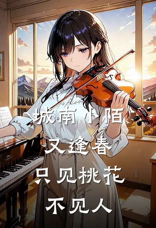 城南小陌又逢春，只见桃花不见人