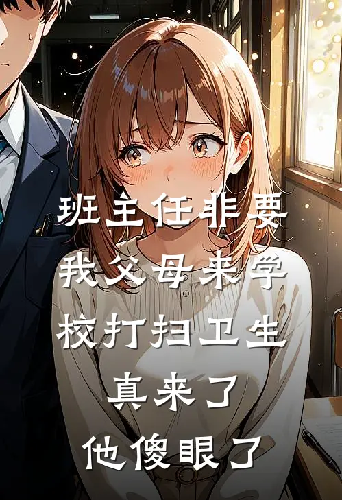班主任非要我父母来学校打扫卫生，真来了，他傻眼了