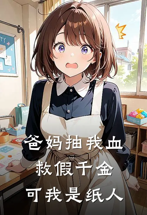 爸妈抽我血救假千金，可我是纸人